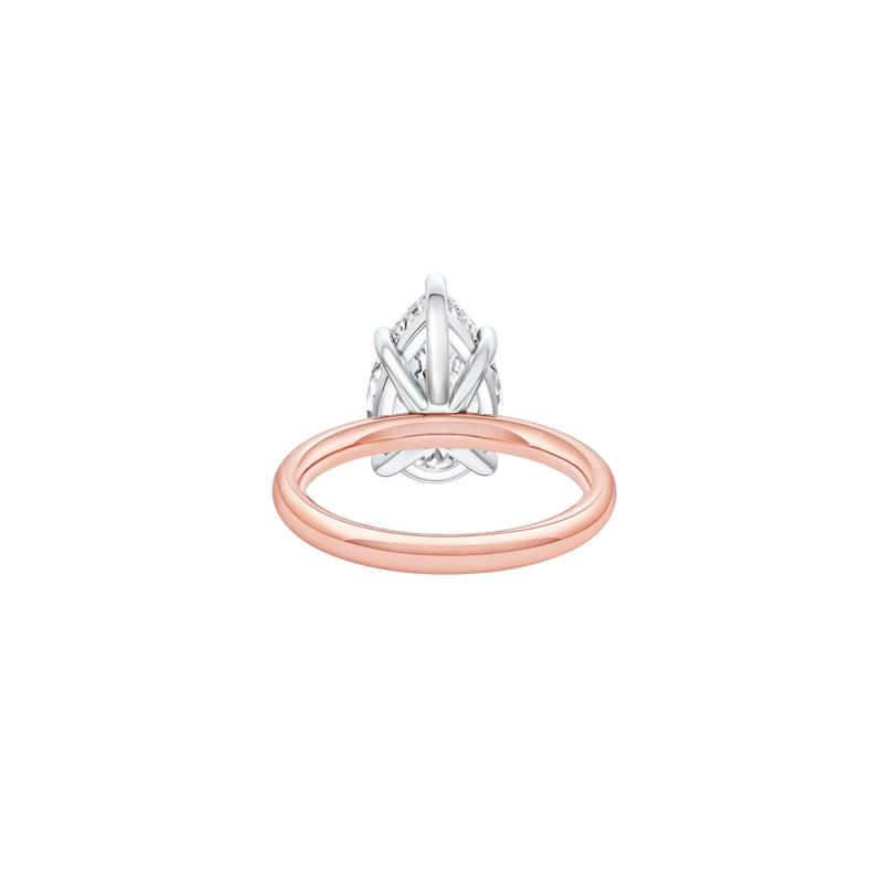 Lab Grown Diamond Pear-Shaped Solitaire Ring – Image 4 of 4