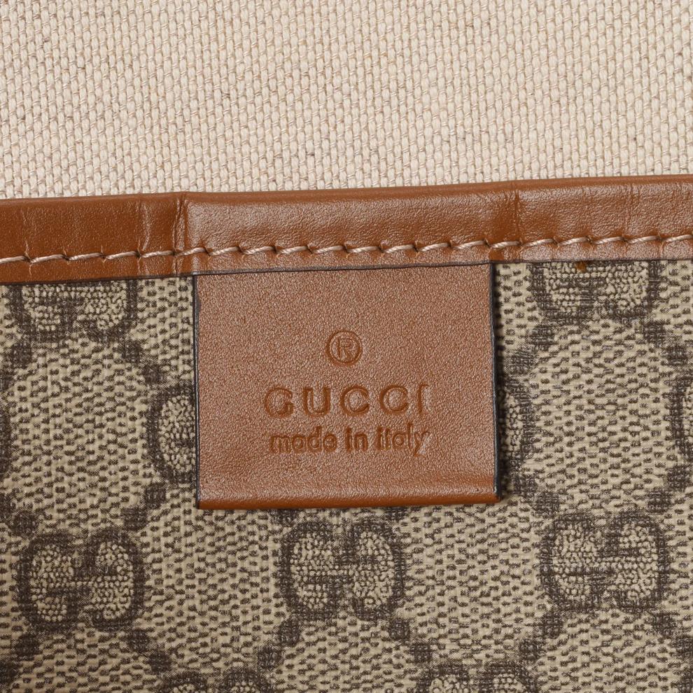 Pre-Owned Gucci Signature Web Loop Tote Medium  Tote – Image 5 of 7
