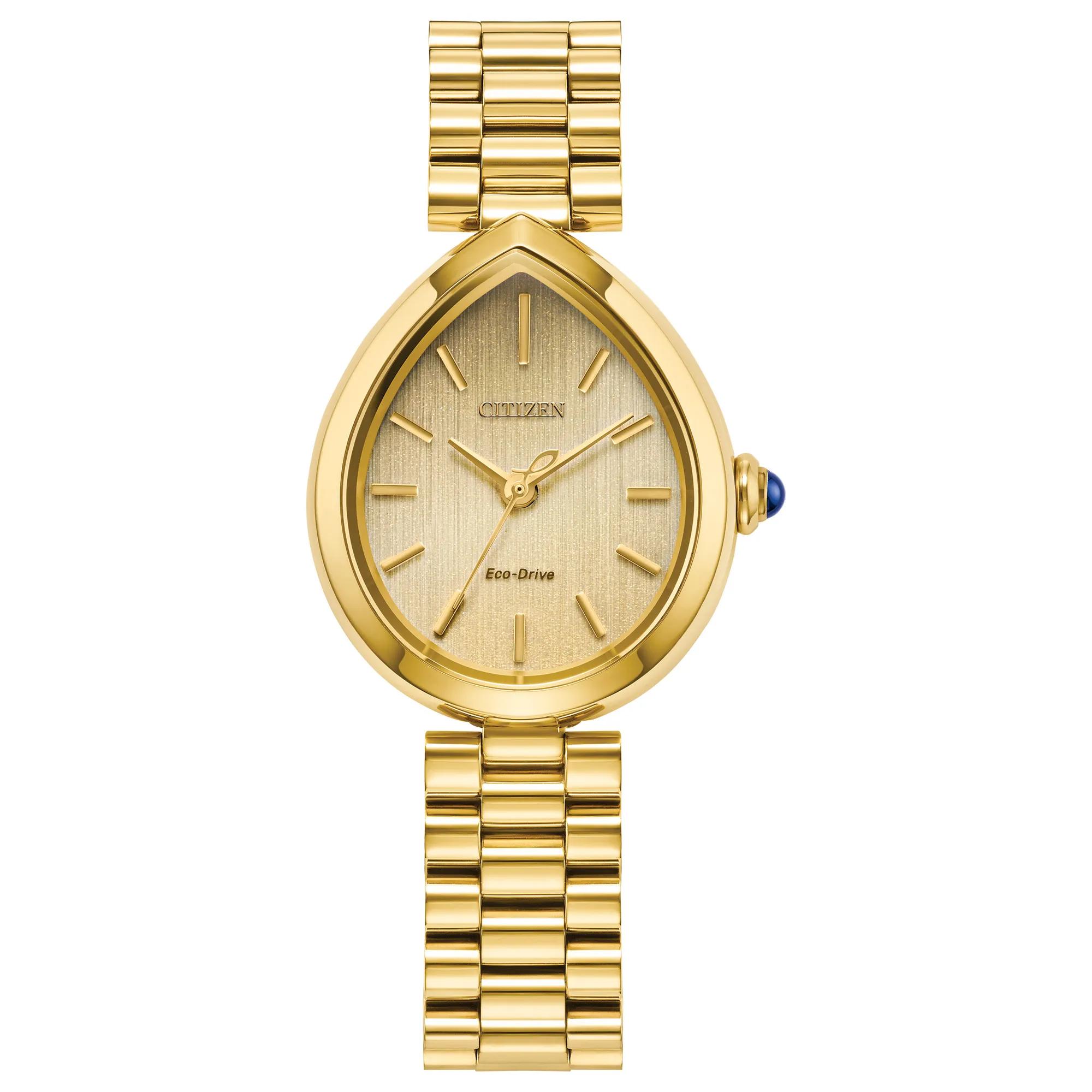 Citizen® Eco™ Ladies' L Rainell Watch in Gold-Toned Stainless Steel