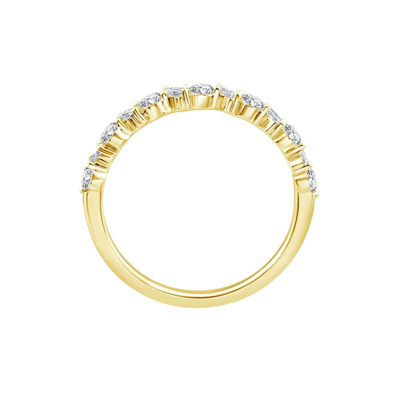Lab Grown Diamond Band in 10K Yellow Gold &#40;1/2 ct. tw.&#41; – Image 2 of 3