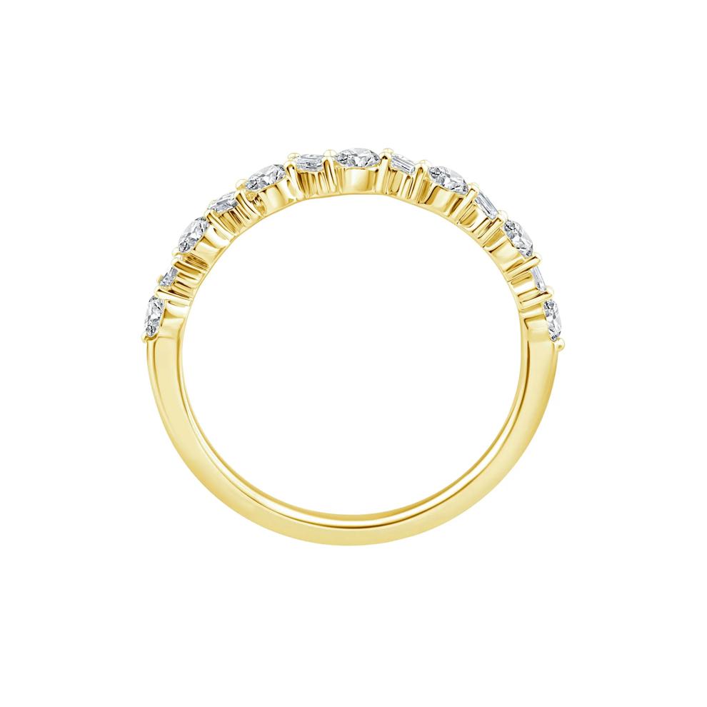 Lab Grown Diamond Band in 10K Yellow Gold (1/2 ct. tw.) – Image 2 of 3