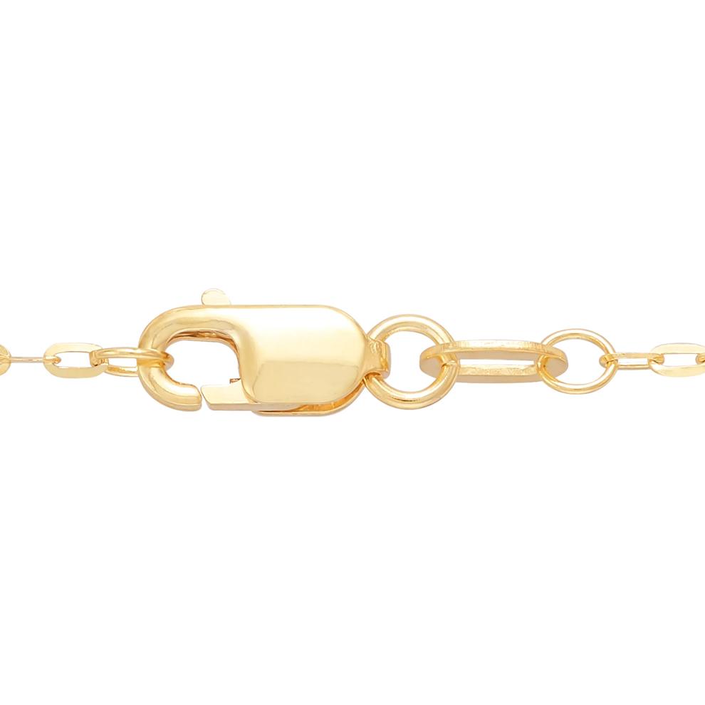 Squared Rolo Chain in 14K Yellow Gold – Image 3 of 3