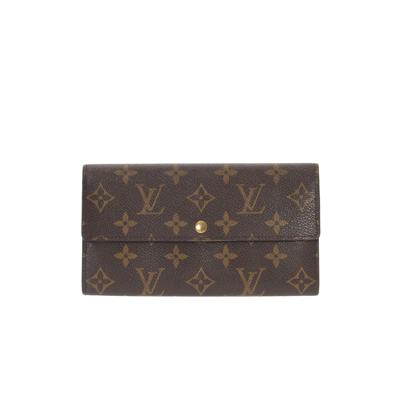 Pre-Owned Louis Vuitton Porte Monnaie Credit Wallet