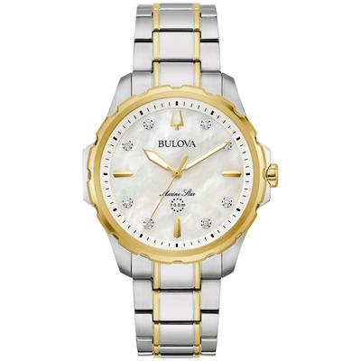 Ladies' Marine Star Watch in Two-Tone Stainless Steel