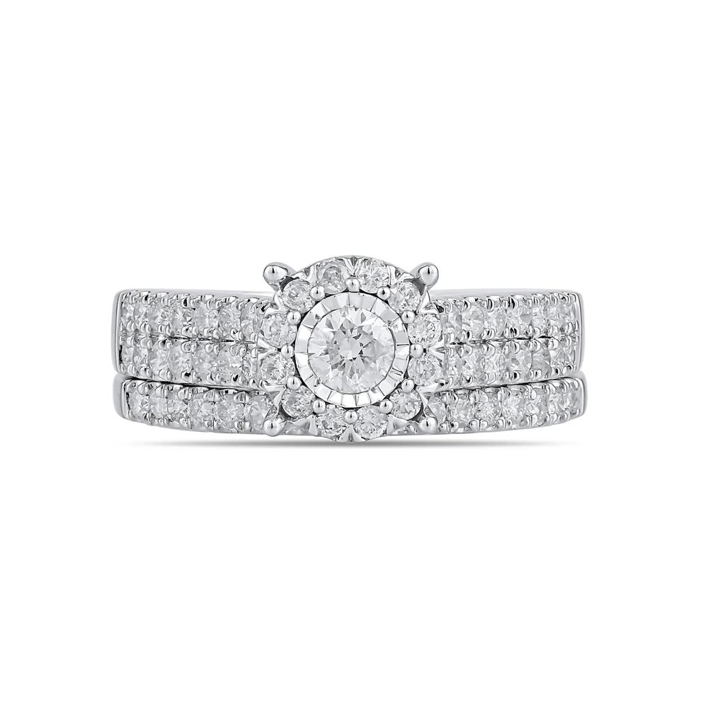 Diamond Bridal Set in 14K Gold (1 ct. tw.) – Image 1 of 1
