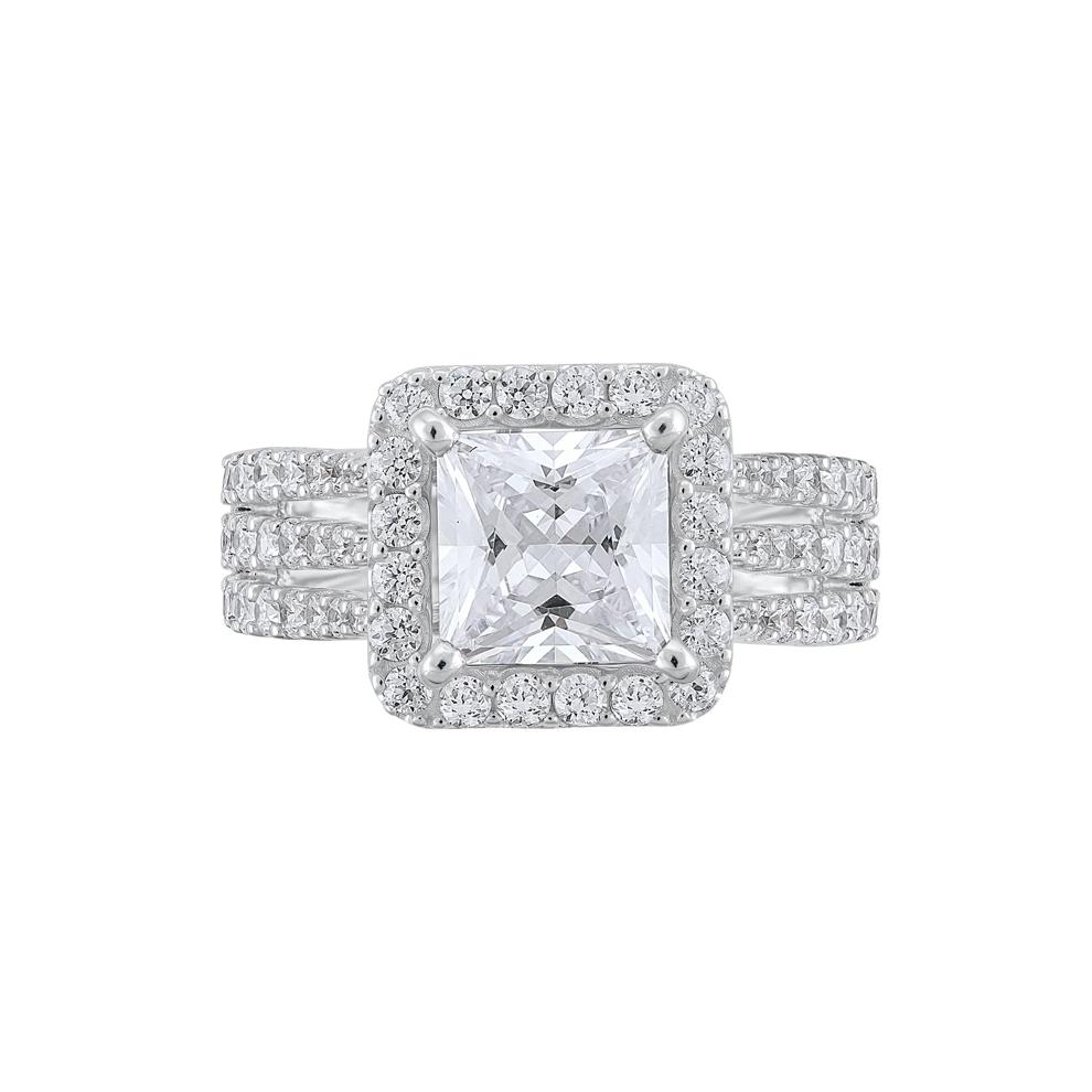 Lab Grown Diamond Semi-Mount Engagement Ring in 14K White Gold (1 1/4 ct. tw.) (Setting Only) – Image 1 of 6