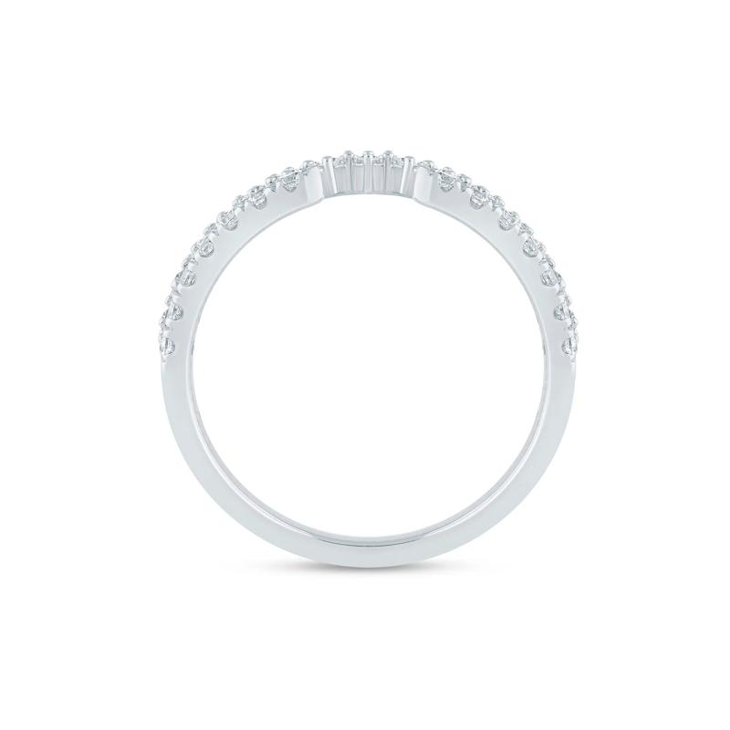 Lab Grown Diamond Open Band in 14K White Gold &#40;1/2 ct. tw&#41; – Image 2 of 3