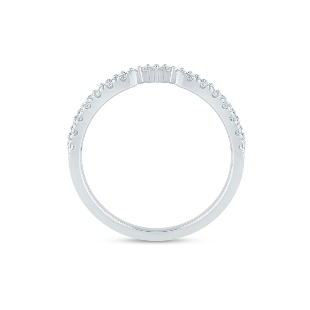 Lab Grown Diamond Open Band in 14K White Gold (1/2 ct. tw) – Image 2 of 3
