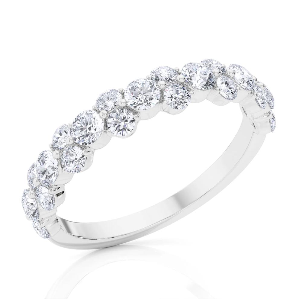 Lab Grown Diamond Anniversary Band in 14K White Gold (1 ct. tw.) – Image 3 of 4