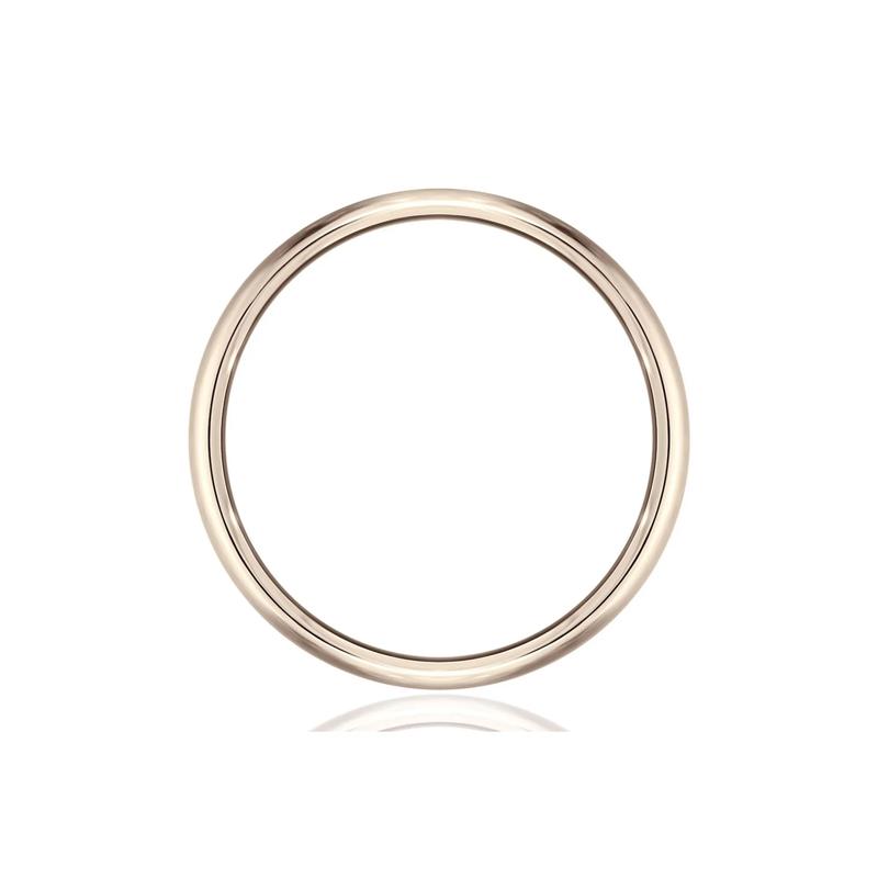 Wedding Band in 14K Rose Gold, 6.5MM – Image 2 of 3