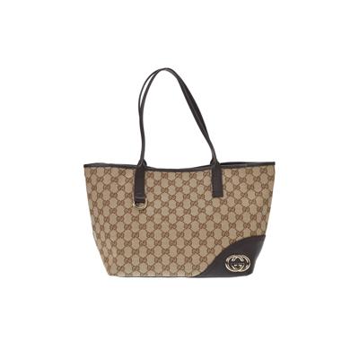 Pre-owned Gucci New Britt Medium Tote