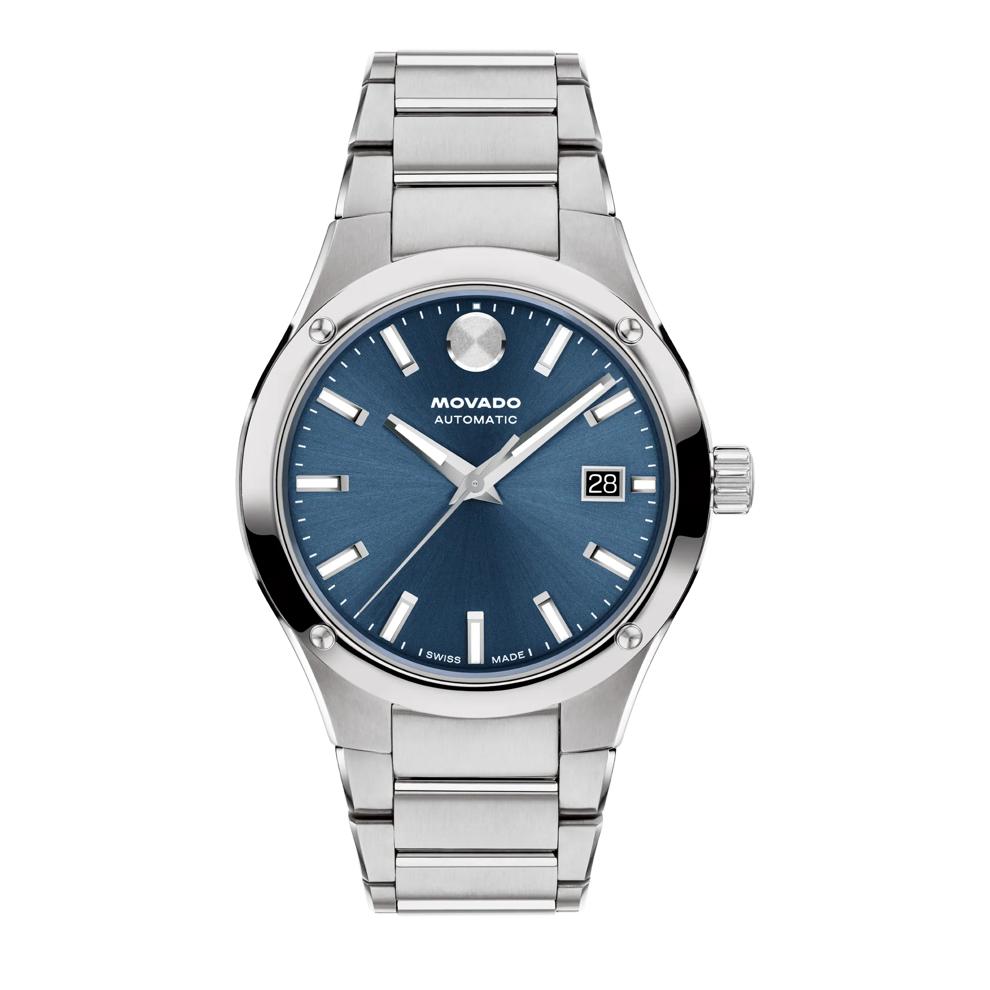 Men's Museum Imperiale Watch With Blue Dial and Stainless Steel Bracelet – Image 1 of 3