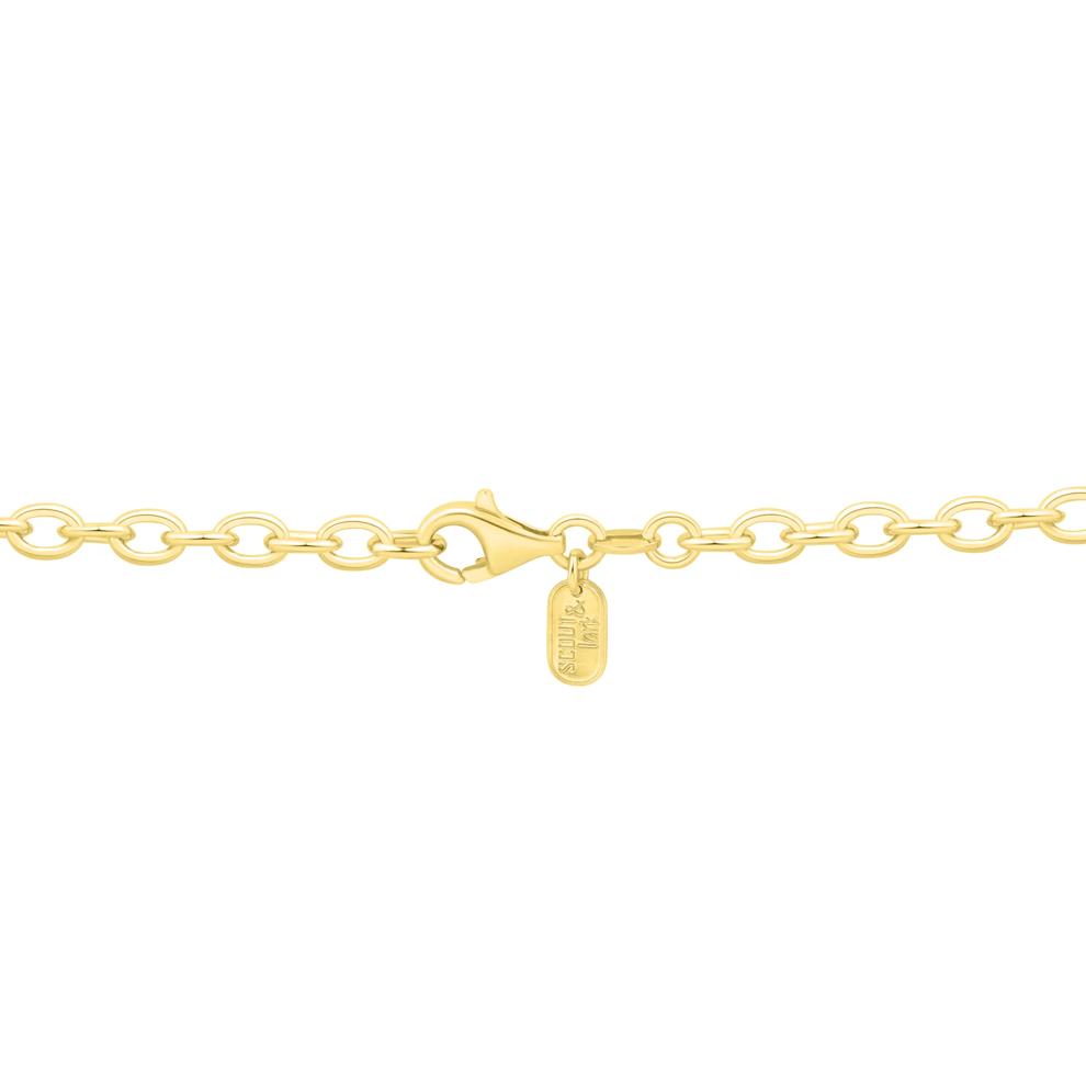 Cable Chain in Vermeil, 4MM, 18" – Image 2 of 4