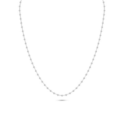 Lab Grown Diamond Sticks & Stones Necklace in 14K Gold