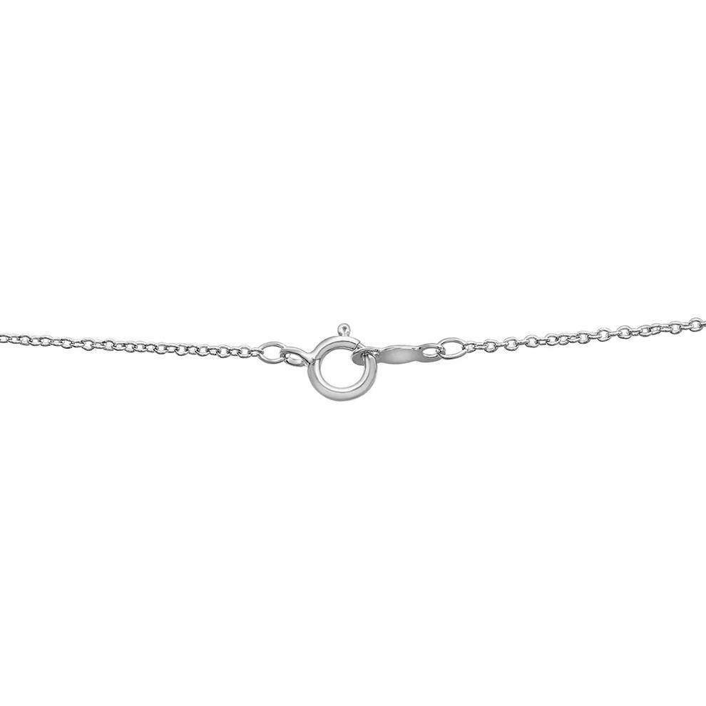 Diamond &ldquo;NANA&rdquo; Necklace in Sterling Silver (1/7 ct. tw.) – Image 4 of 4
