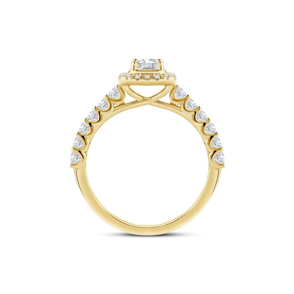 Radiant-Cut Diamond Engagement Ring in 14K Yellow Gold (1 ct. tw.) – Image 2 of 4