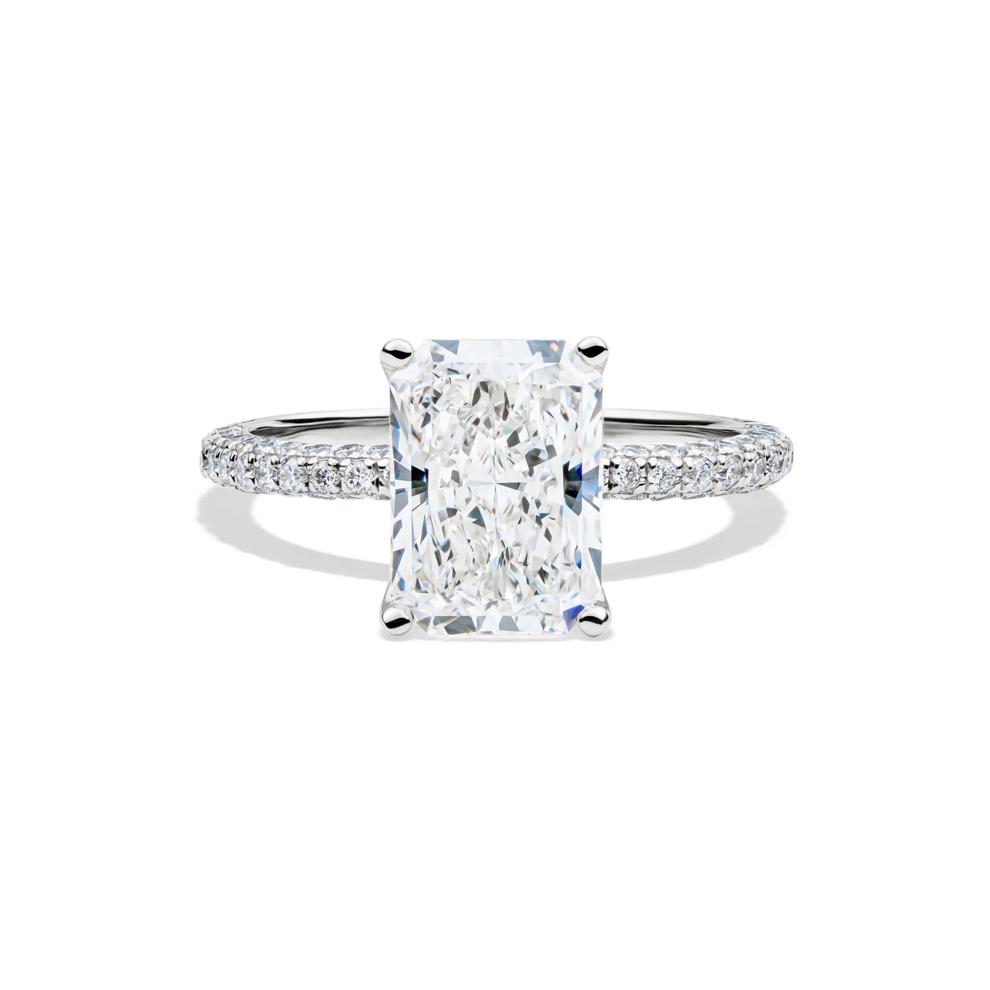 Isla Lab Grown Diamond Engagement Ring in 14K White Gold (3 5/8 ct. tw.) – Image 1 of 4