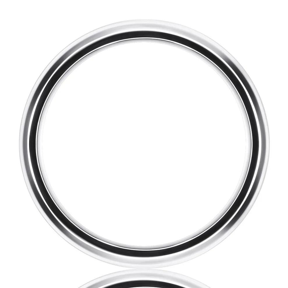 Men's Band in White Cobalt, 9MM – Image 2 of 3