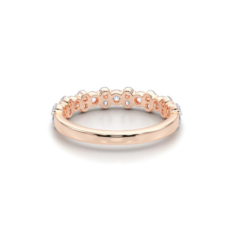  Lab Grown Diamond Anniversary Band in 14K Rose Gold &#40;1 ct. tw.&#41; – Image 4 of 6