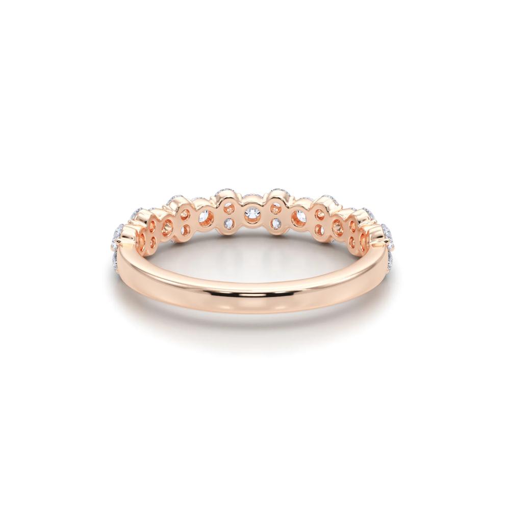  Lab Grown Diamond Anniversary Band in 14K Rose Gold (1 ct. tw.) – Image 4 of 6