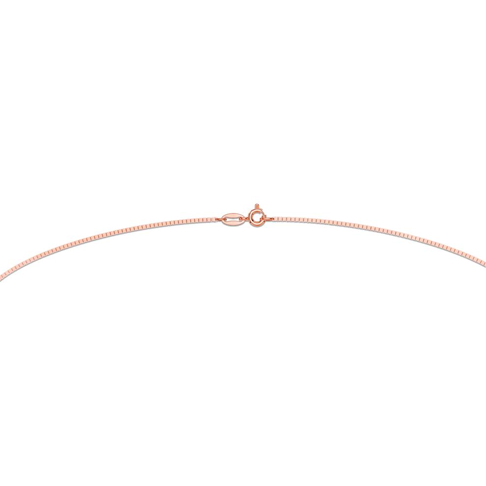 Lab Grown Diamond Cross Necklace in 10K Rose Gold (1 ct. tw.) – Image 4 of 4