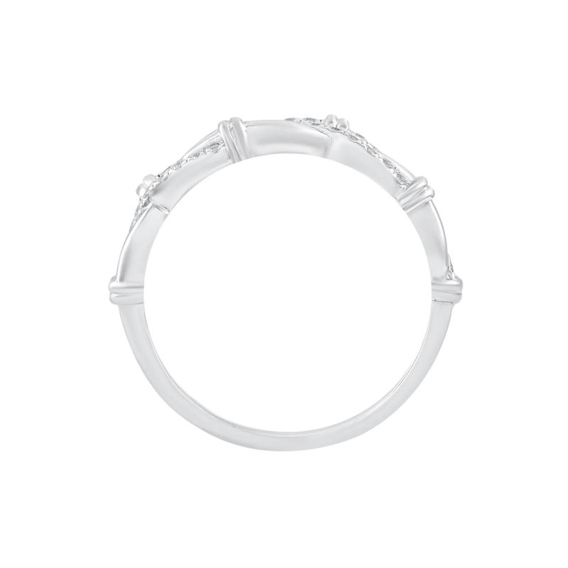 Diamond Ring in Sterling Silver &#40;1/4 ct. tw.&#41; – Image 2 of 3