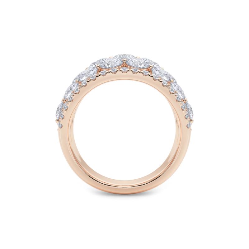 Lab Grown Diamond Anniversary Band in 14K Rose Gold &#40;4 ct. tw.&#41; – Image 2 of 5