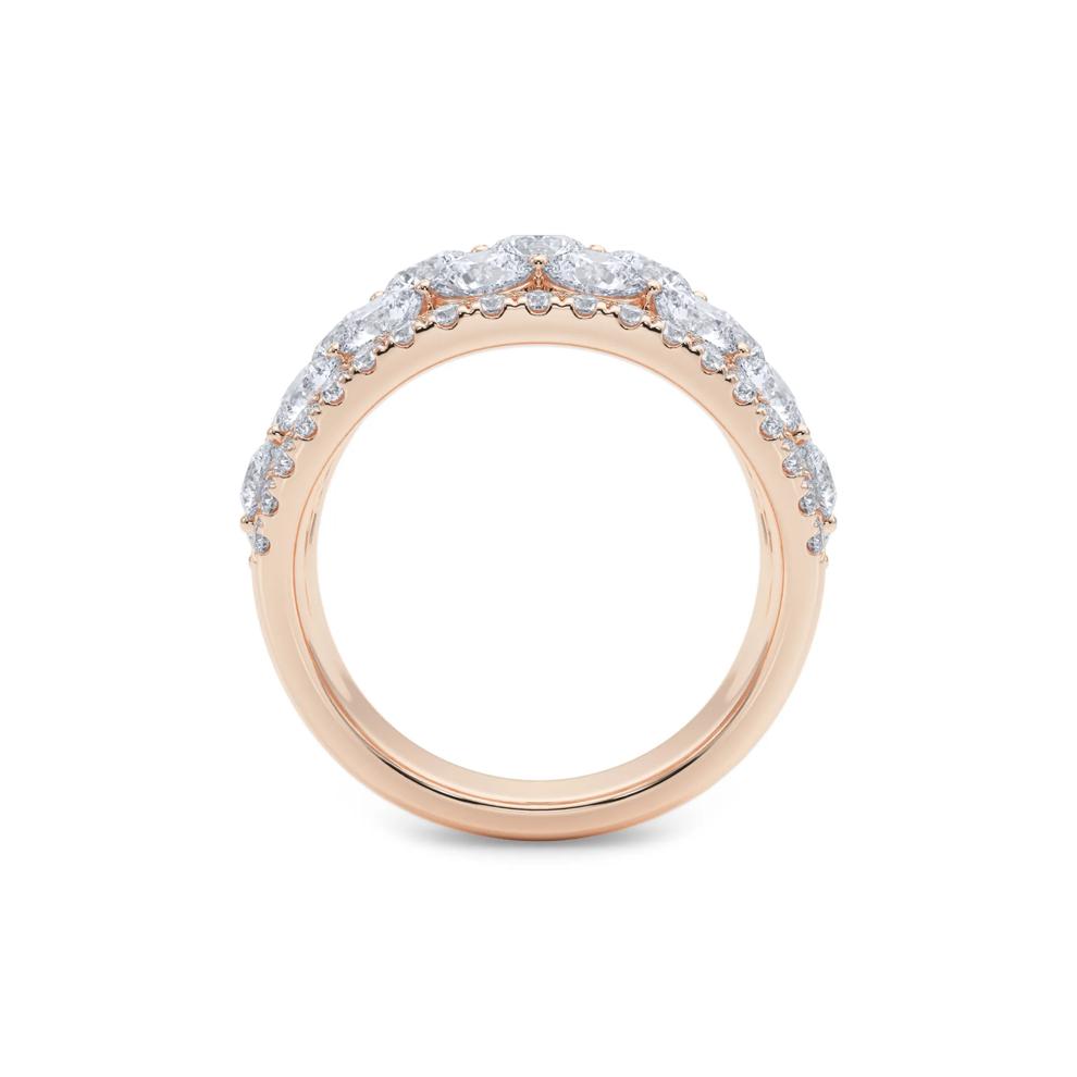 Lab Grown Diamond Anniversary Band in 14K Rose Gold (4 ct. tw.) – Image 2 of 5