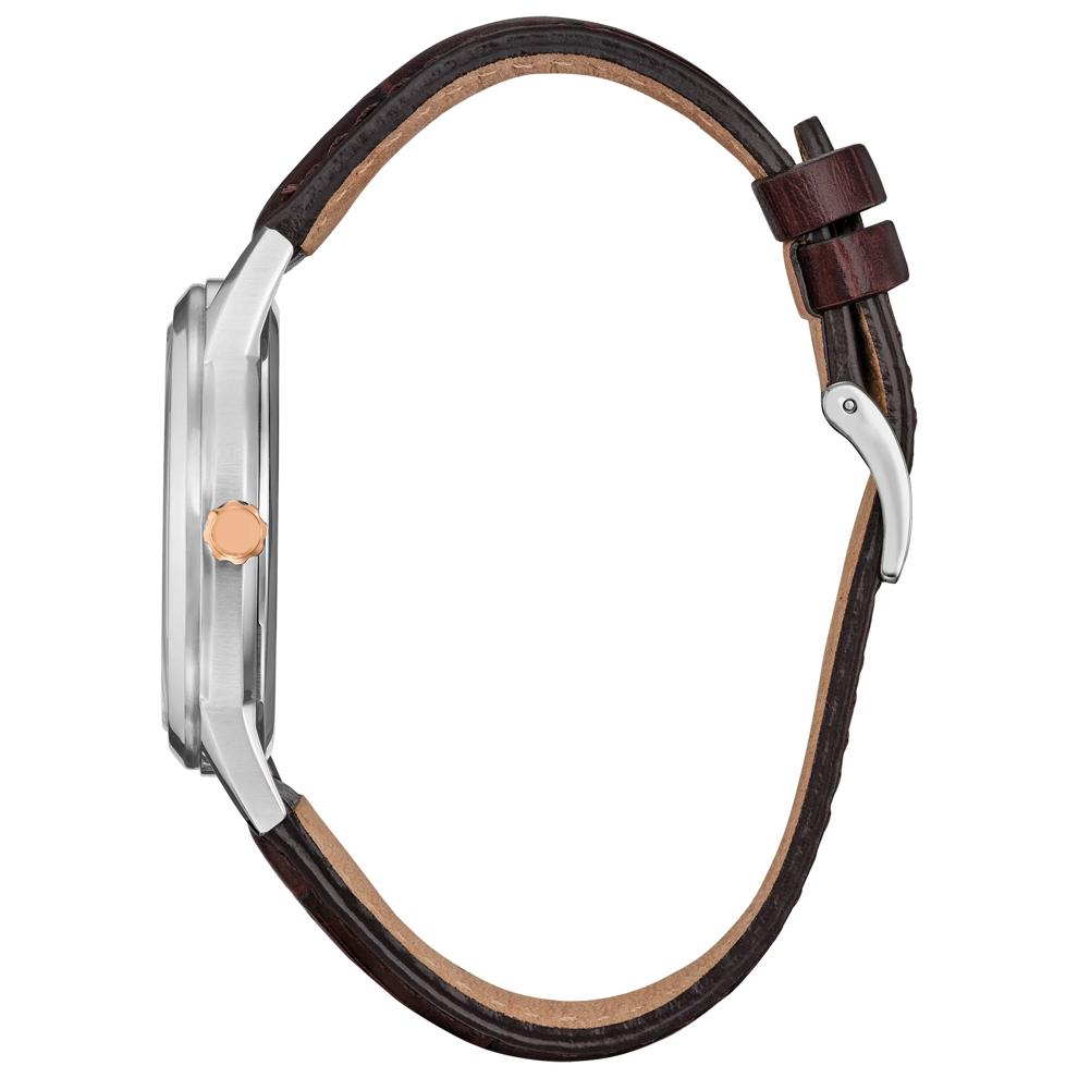 Men's Disney Steamboat Willie 1928 Watch in Brown Leather and Stainless Steel, 40MM – Image 2 of 4