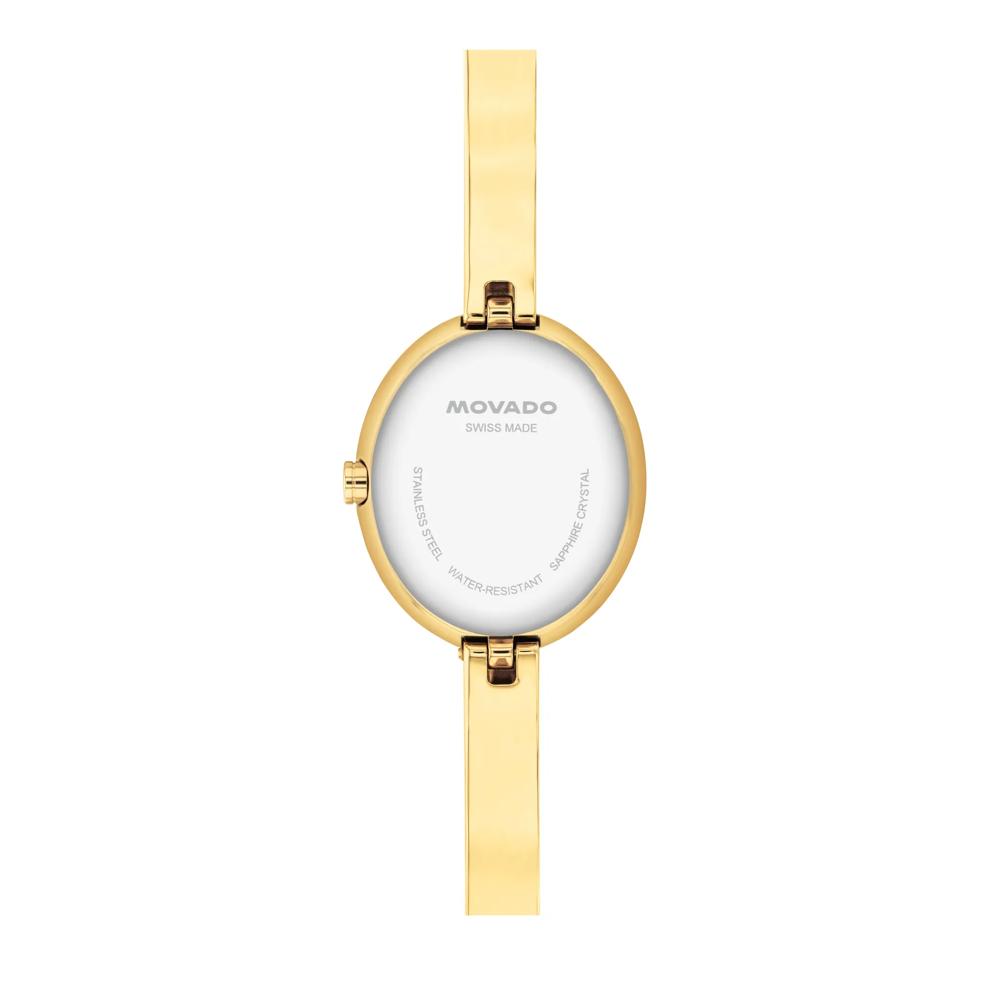 Ladies' Museum Bangle Watch in Gold-Tone Stainless Steel, 26MM – Image 3 of 3