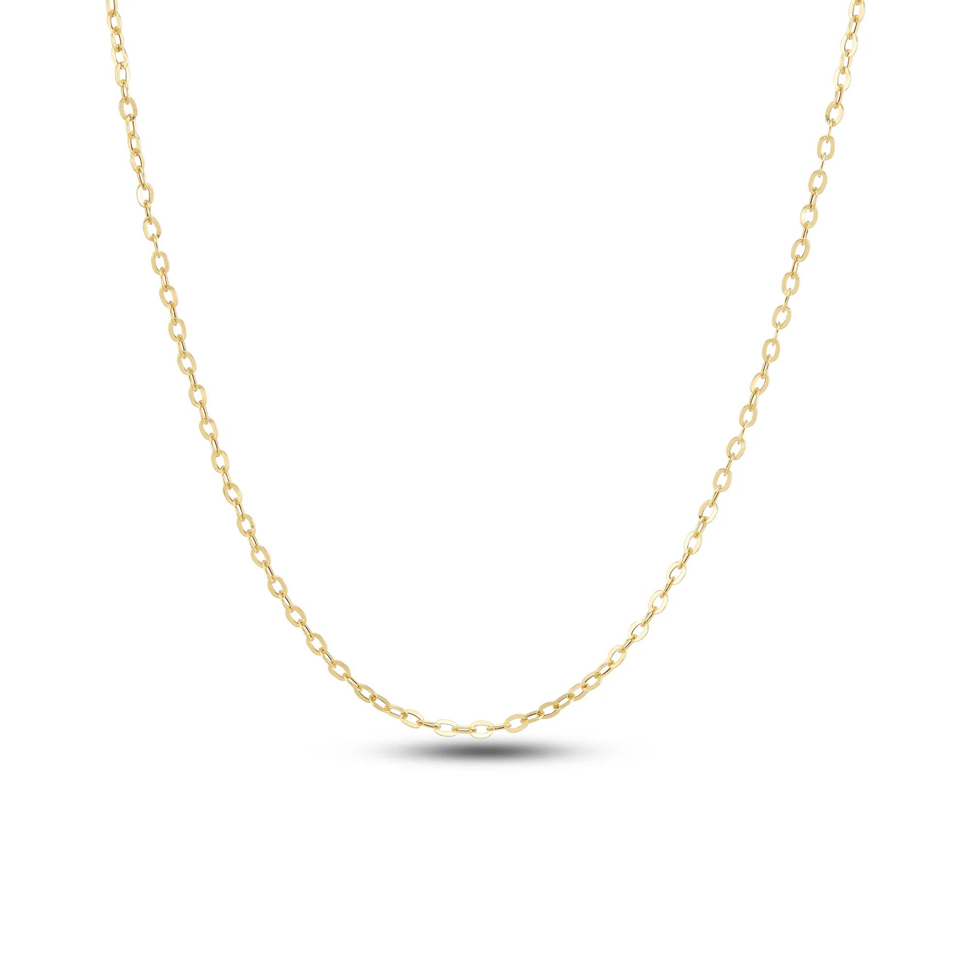 Rolo Chain in 14K Yellow Gold