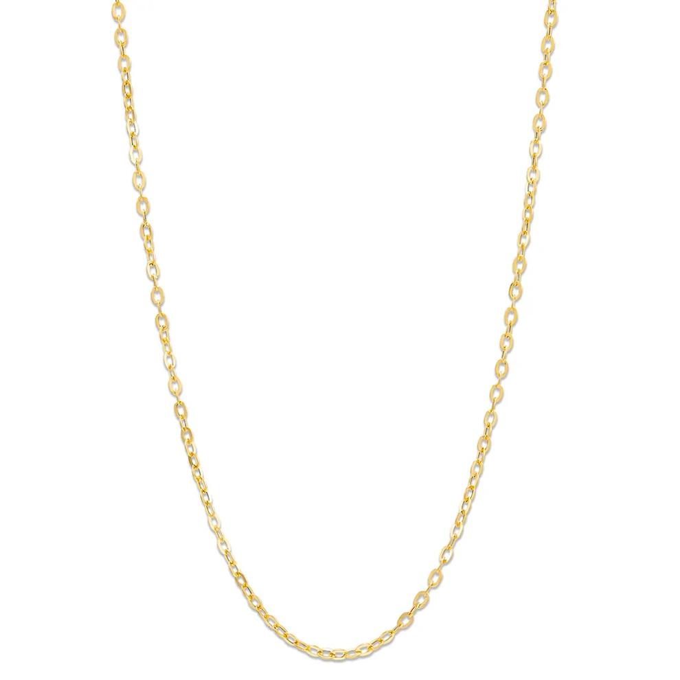 Rolo Chain in 14K Yellow Gold, 1.2mm, 16&rdquo; – Image 1 of 3