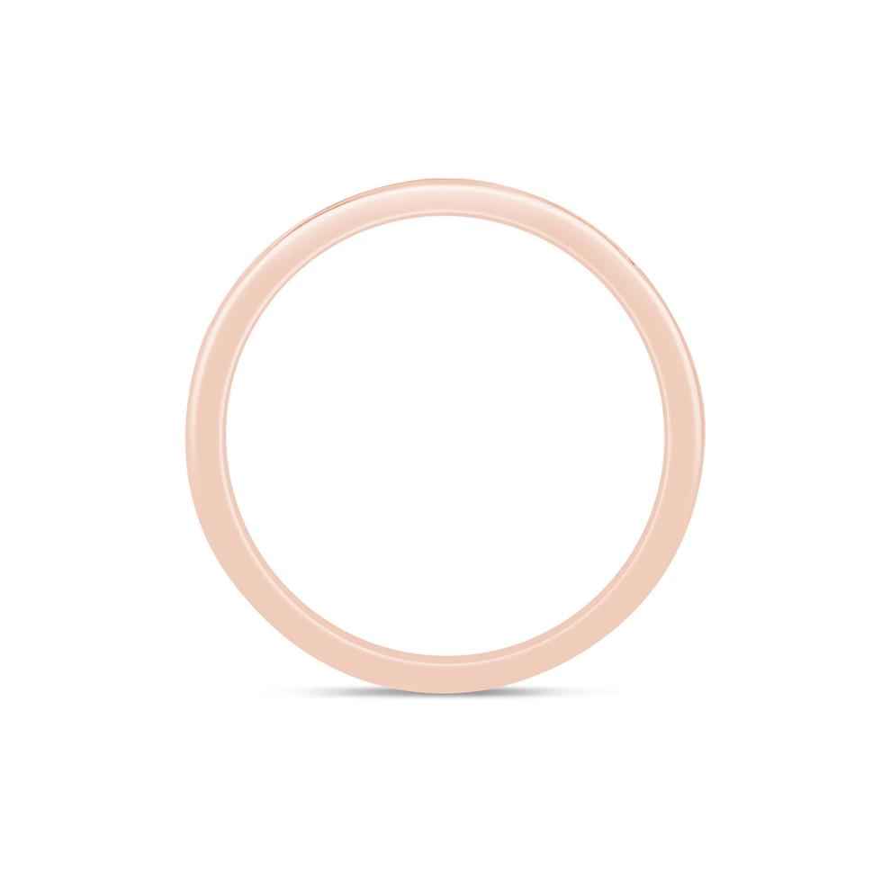 Princess-Cut Diamond Channel-Set Band in 14K Rose Gold (1/4 ct. tw.) – Image 2 of 3