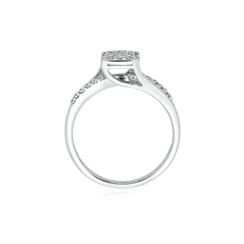 1/4 ct. tw. Diamond Ring in Sterling Silver – Image 2 of 3