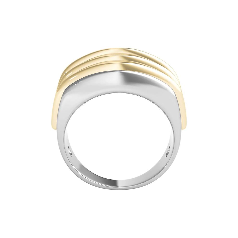 Men's 2 ct. tw. Diamond Ring in 14K Yellow &amp; White Gold, 6MM – Image 2 of 3