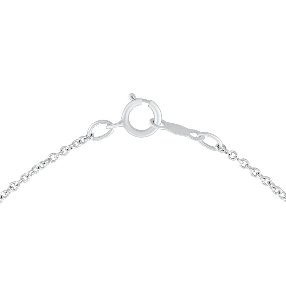 Diamond Faux Marquise Drop Pendant in 10K White Gold (1/4 ct. tw.) – Image 2 of 4
