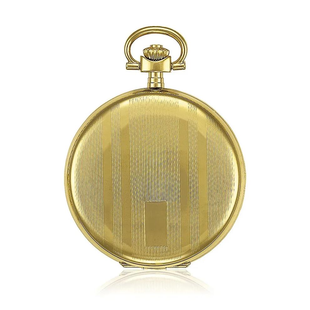Savonnette Men&rsquo;s Pocket Watch in Brass Ion-Plated Stainless Steel, 48.5mm – Image 2 of 2