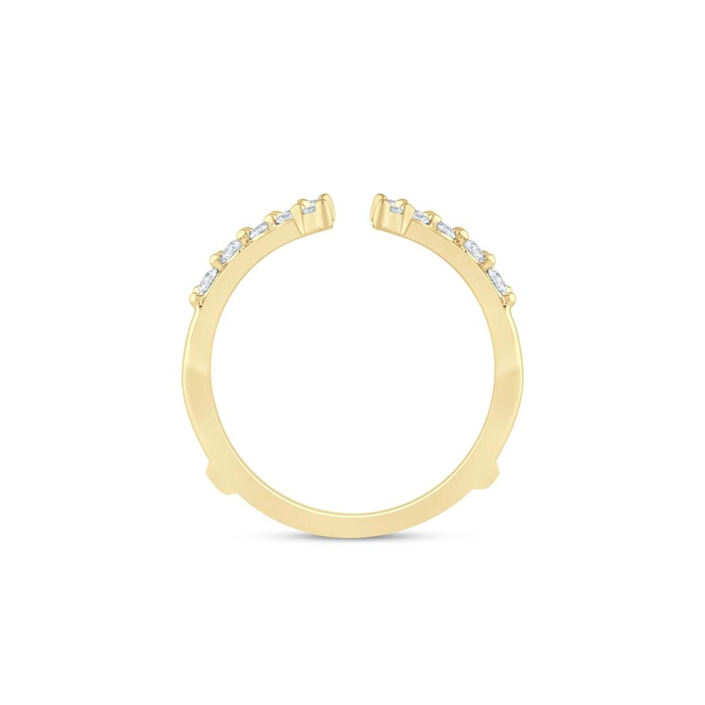 Lab Grown Diamond Open Insert in 14K Yellow Gold (1/3 ct. tw.) – Image 2 of 3