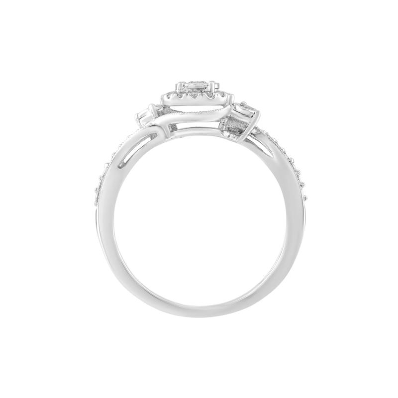 Diamond Promise Ring in 10K White Gold (1/4 ct. tw.) – Image 2 of 3