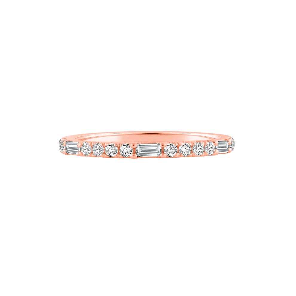 Lab Grown Diamond Stack Band in 10K Rose Gold (1/3 ct. tw.) – Image 1 of 3