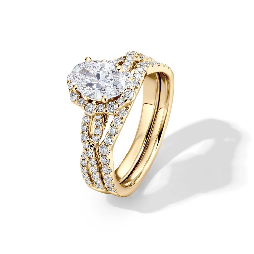 Whitney Lab Grown Diamond Bridal Set in 14K Yellow Gold (1 3/4 ct. tw.) – Image 5 of 6