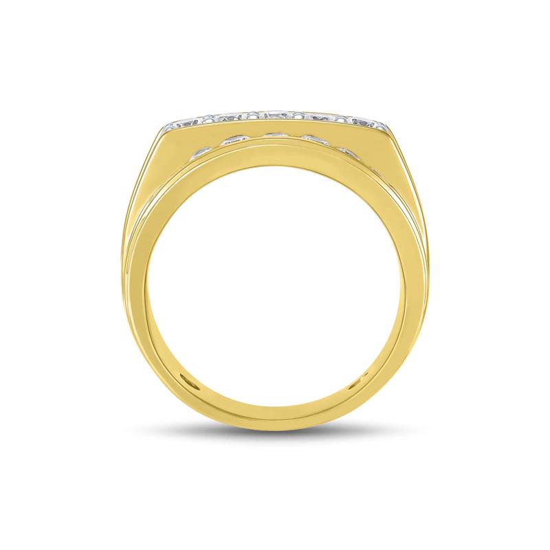 Lab Grown Men&#39;s Diamond Band in 10K White Gold &#40;1 1/2 ct. tw.&#41; – Image 2 of 3