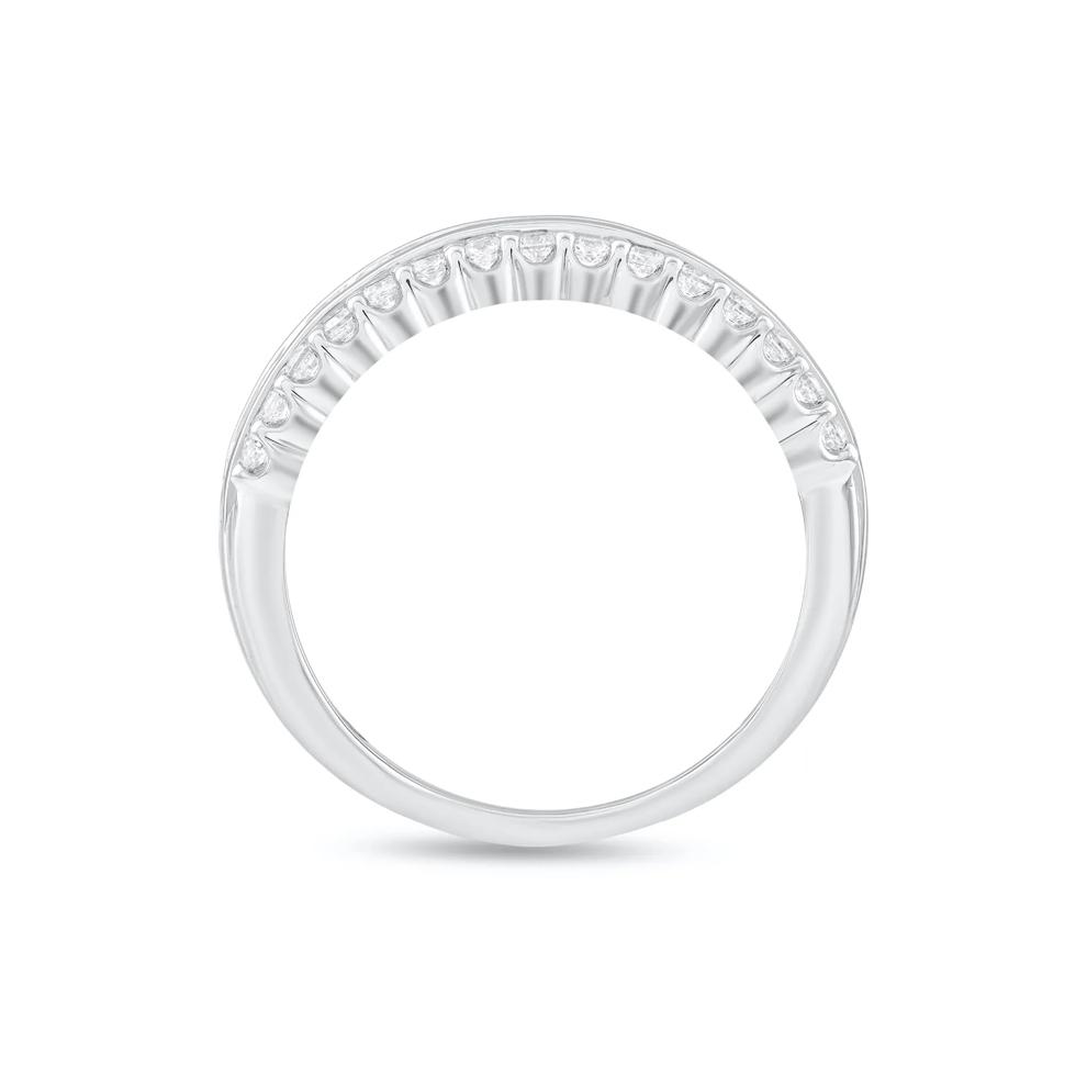 Diamond Multi-Row Band in 10K White Gold (1 ct. tw.) – Image 2 of 4
