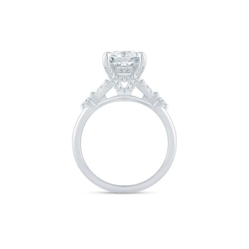 Bea Lab Grown Diamond Engagement Ring in 14K Gold – Image 2 of 6