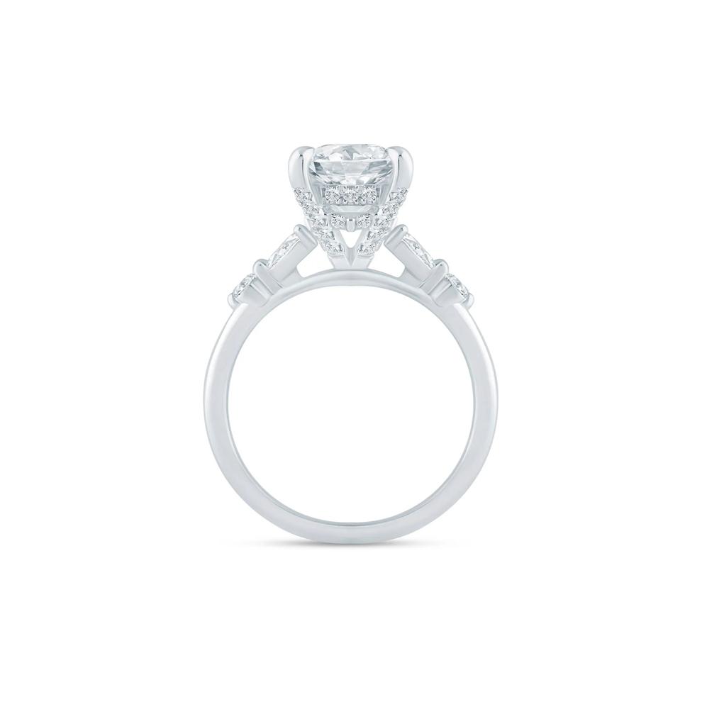 Bea Lab Grown Diamond Engagement Ring in 14K Gold – Image 2 of 6