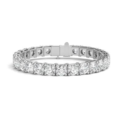 Lab Grown Diamond Tennis Bracelet in 14K White Gold, 7” (21 ct. tw.)