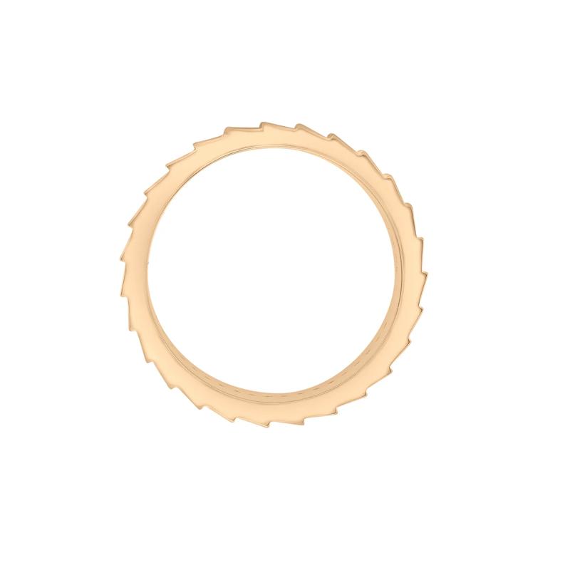 Ribbed Diamond Line Ring in Vermeil &#40;1/10 ct. tw.&#41; – Image 2 of 7