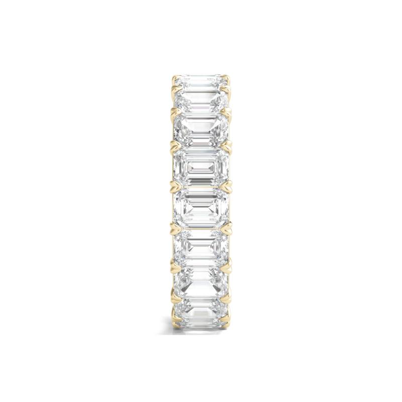 Emerald-Cut Diamond Eternity Band in 14k Yellow Gold &#40;6 ct. tw.&#41; – Image 3 of 3