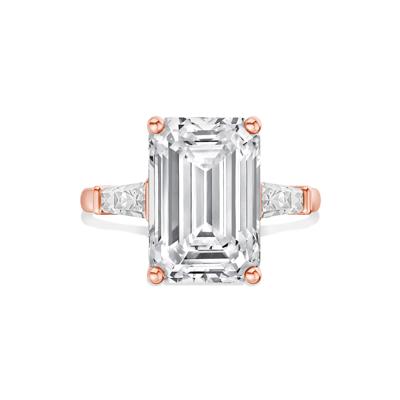 Adella Lab Grown Diamond Engagement Ring in 18K Gold