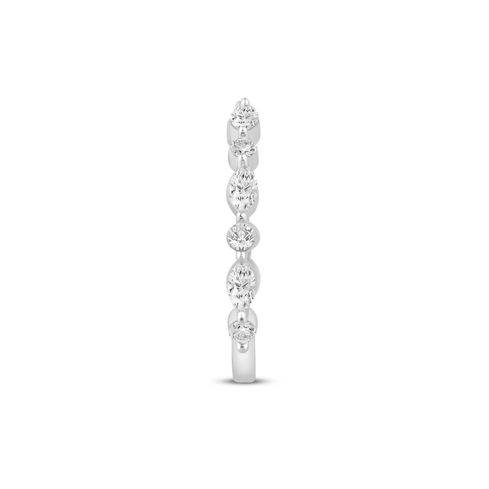 Lab Grown Diamond Open Band in 14K White Gold (1/2 ct. tw.) – Image 3 of 3